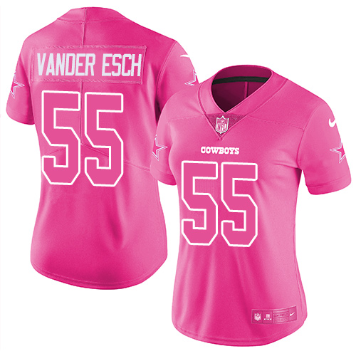 Official NFL DAL Cowboys #55 Leighton Vander Team Color Limited Jersey