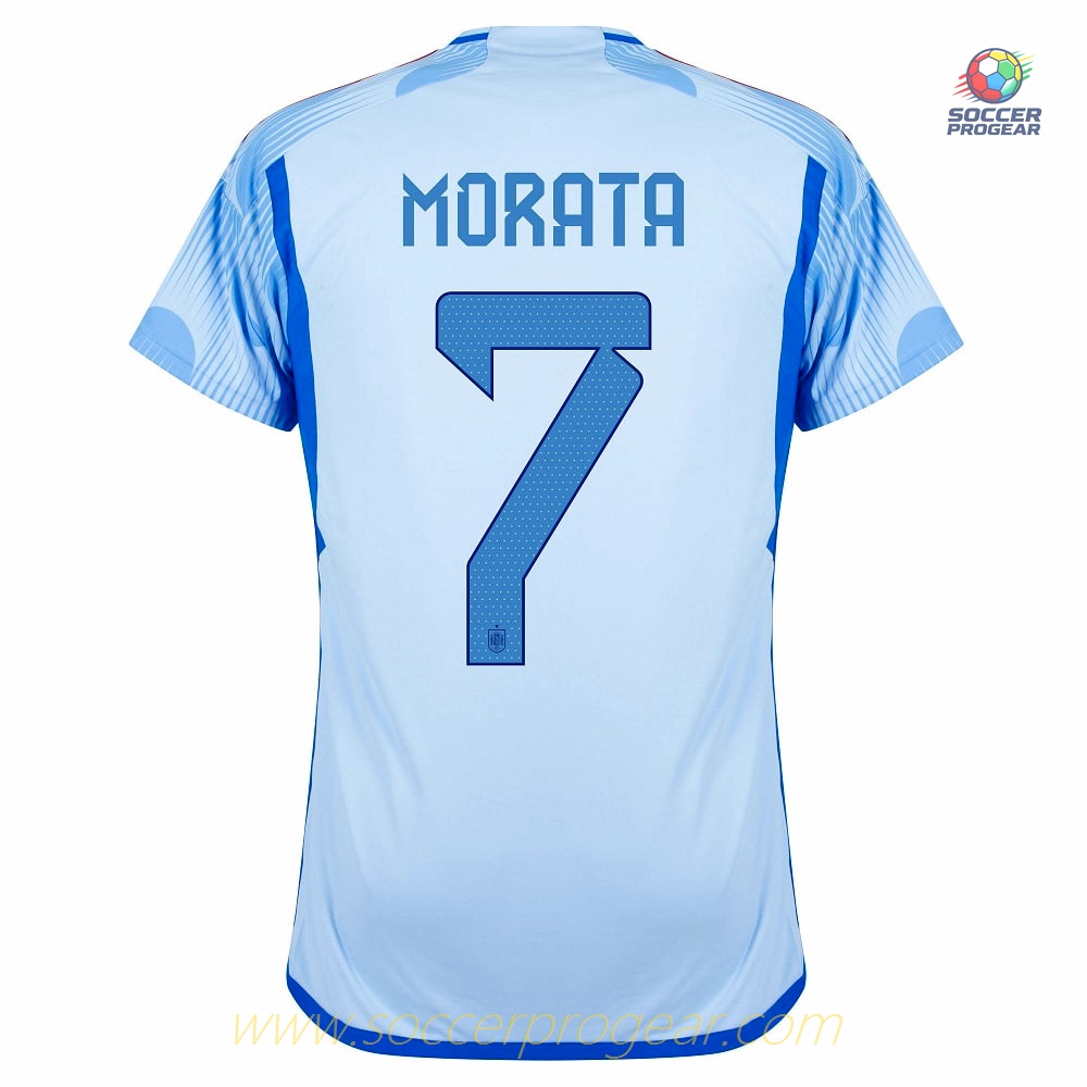 SPAIN Player Version AWAY JERSEY 2023 2024 MORATA