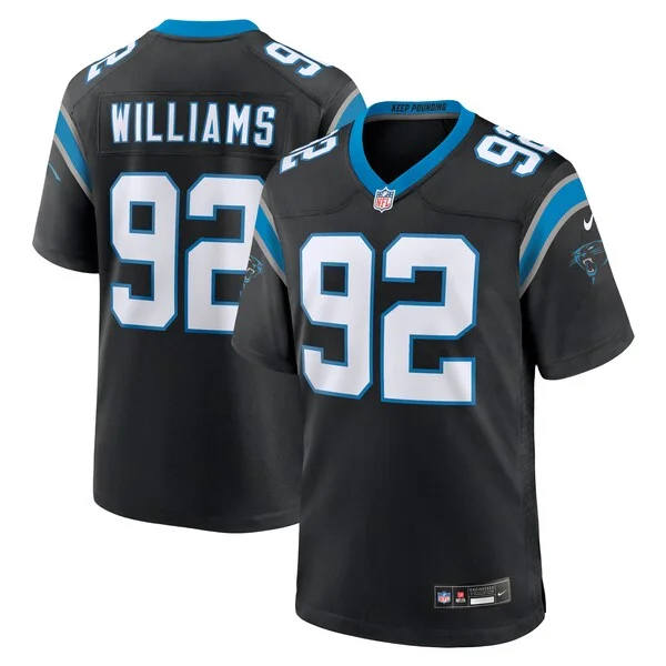 None Raequan Williams Game Jersey - Black | NFL Player Jersey
