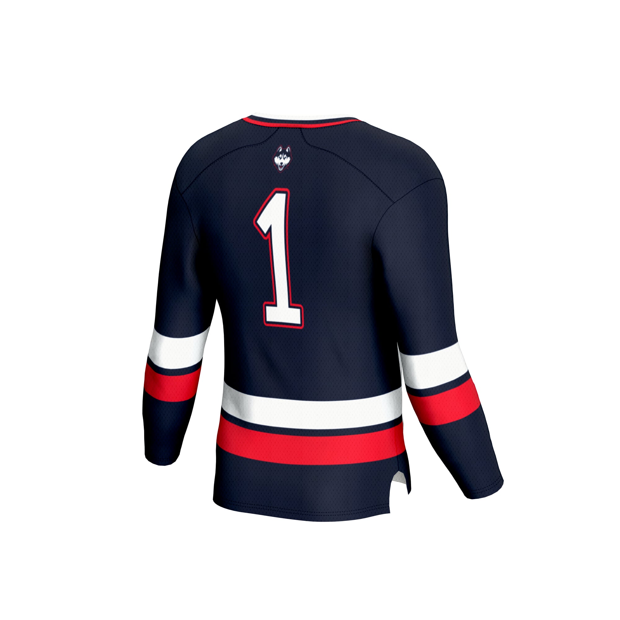 UConn Huskies GameDay Greats Unisex Lightweight Women's Hockey Team Fashion Jersey - Navy