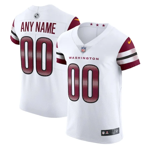 None Washington Commanders Elite Jersey - White | NFL Player Jersey