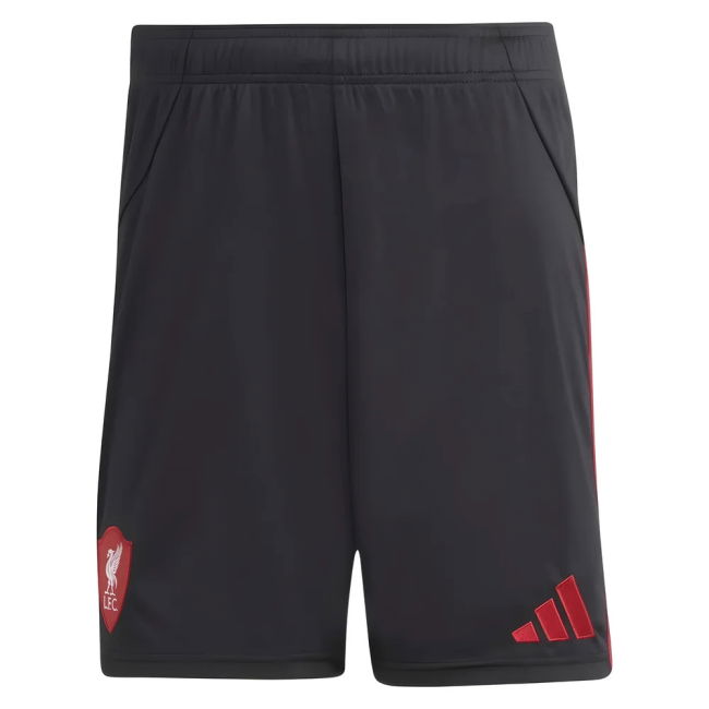 Chic Liverpool 2025-2026 Liverpool Away Shorts (Black) - Kids for G...