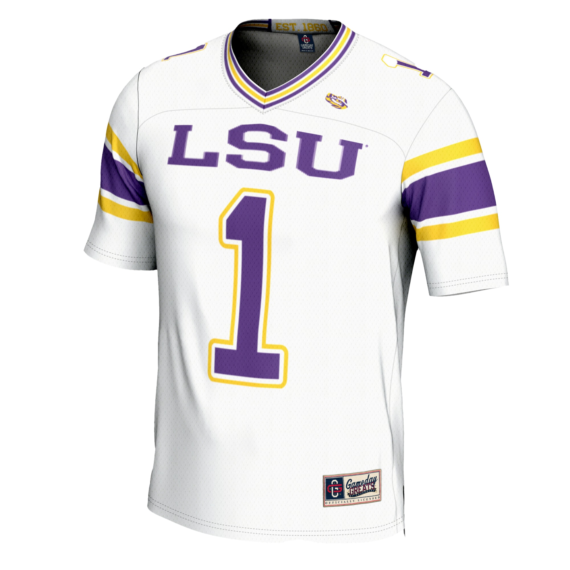 [NJP] LSU Tigers GameDay Greats Football Jersey - White
