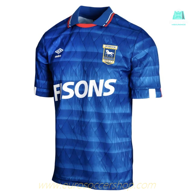 1989-1992 Ipswich Town Home Umbro Retro Shirt (Zondervan 4)