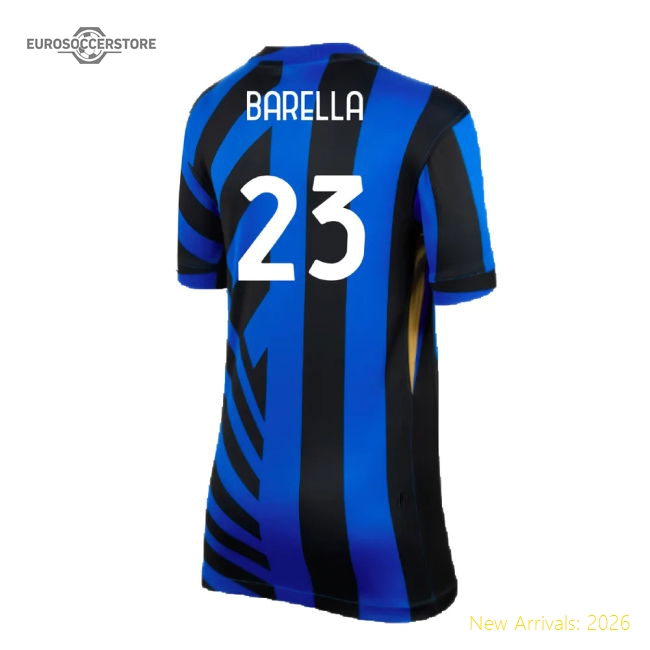 Inter Milan Children 2024 Home Jersey Shirt Football Fan Football Fan Gear