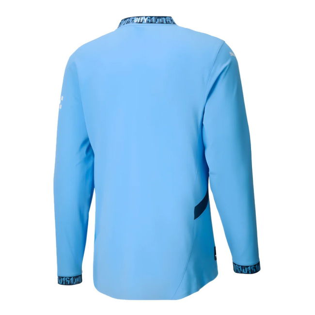 Man City Soccer Jerseys Authentic Home Jersey 2024-2025