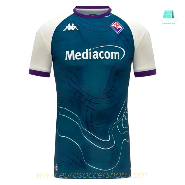 2025-2026 Fiorentina Pre Match Shirt (Turquoise)
