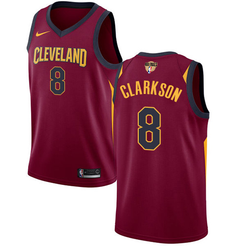 Red Cleveland Cavaliers #8 Nike Retro Jersey Premium Quality