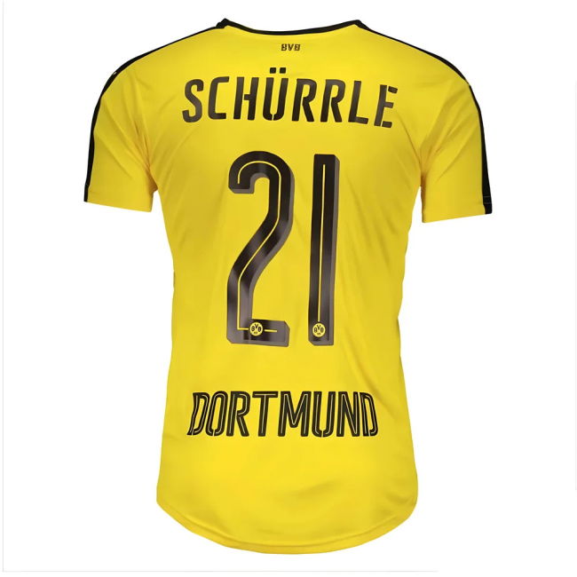 2016-17 Borussia Dortmund Home Premium Shirt ((Fair) Stretch Fabric