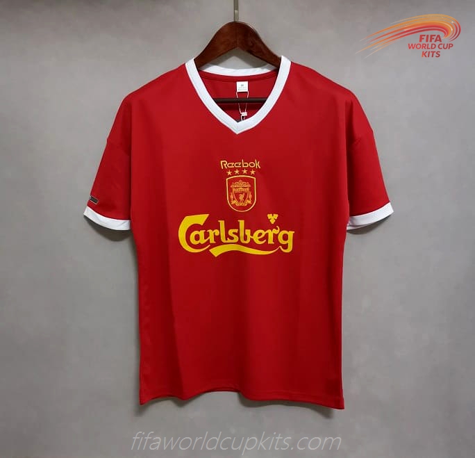 Liverpool 00-01 Home Football Kit