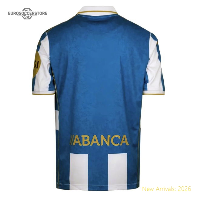 2025-2026 Deportivo La Coruna Home Jersey - Excellent Value