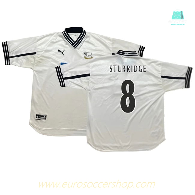 Derby County 1999-00 Home Shirt ((Very Good) XXL) (Sturridge 8)