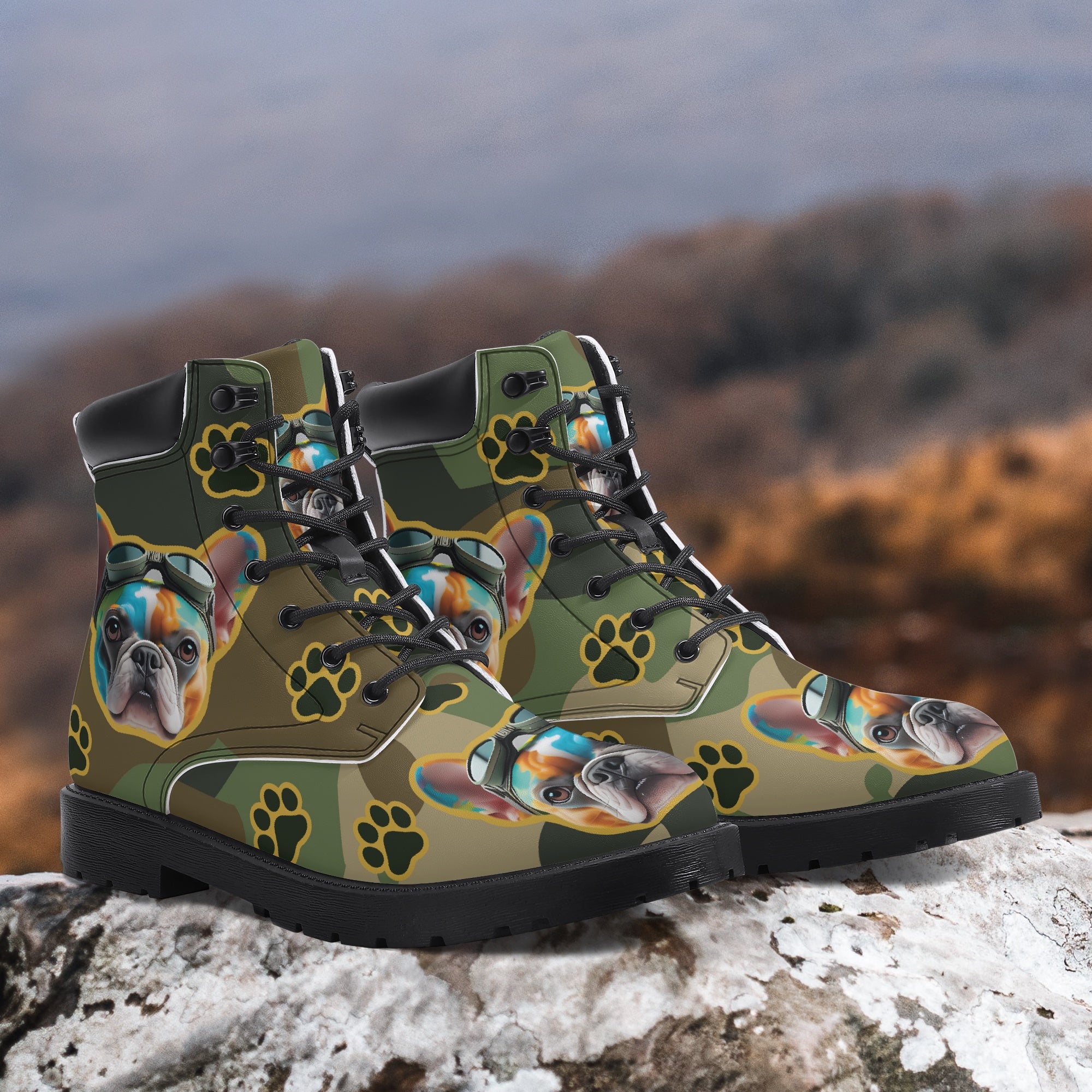 Comfortable Florenz - Casual Leather Boot for Pet Enthusiasts