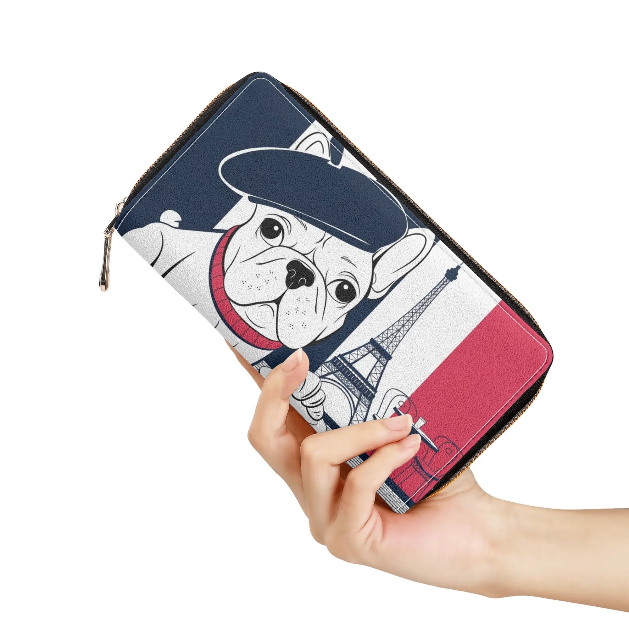 Stylish Street-Ready Lexi - Leather Zipper Wallet as a Gift Durable