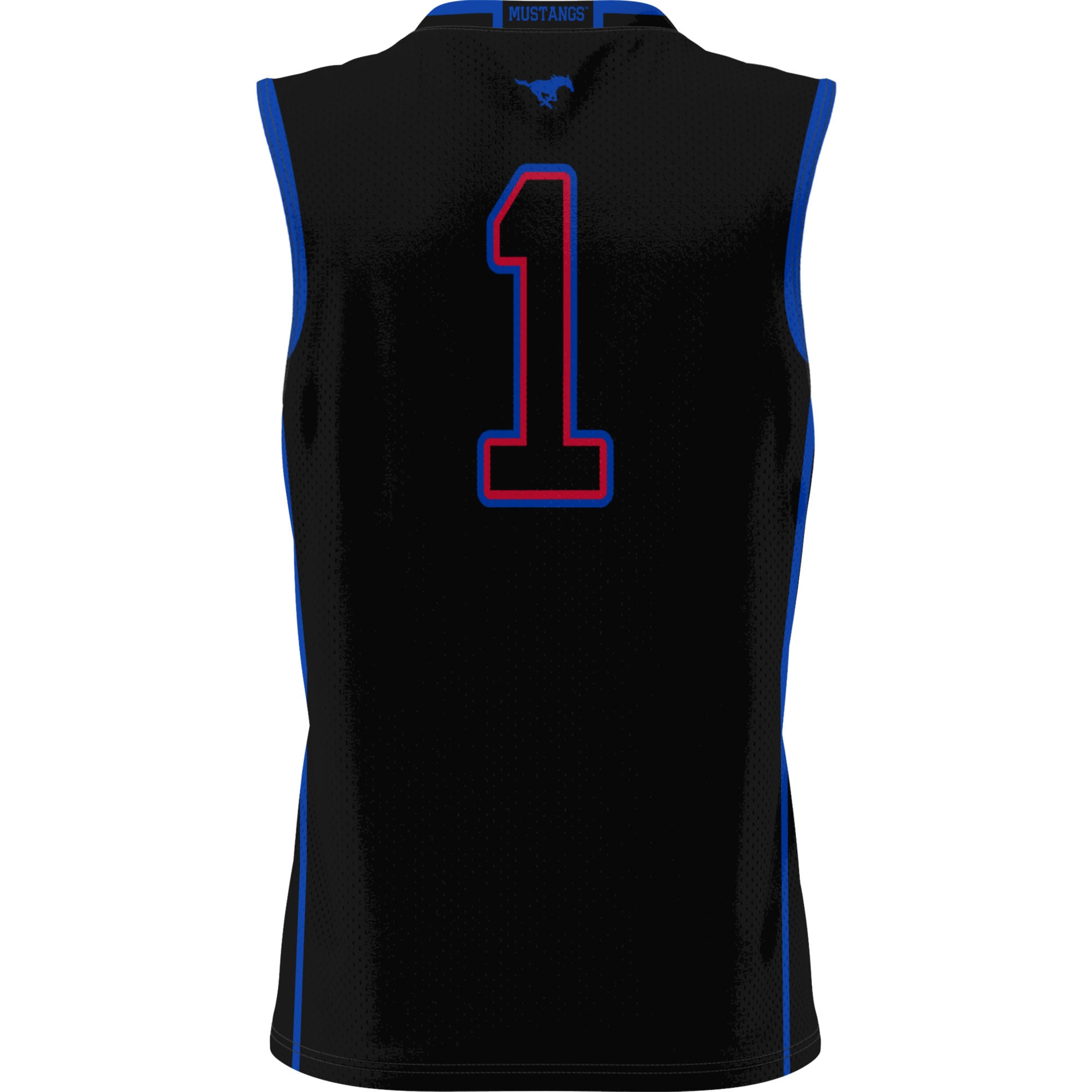[NJP] SMU Mustangs GameDay Greats Unisex Lightweight Basketball Jersey - Black