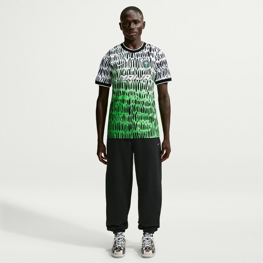 [EFKS] Nigeria X2 Dri FIT Academy Pro Pre Match Green/White/Black Training Uniform T