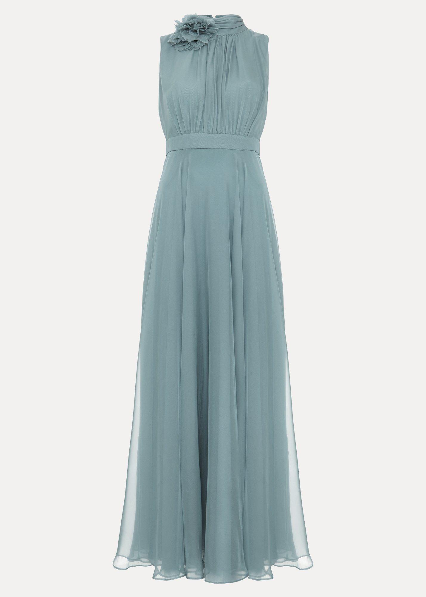 Petite Lucinda Pale Blue Maxi Dress