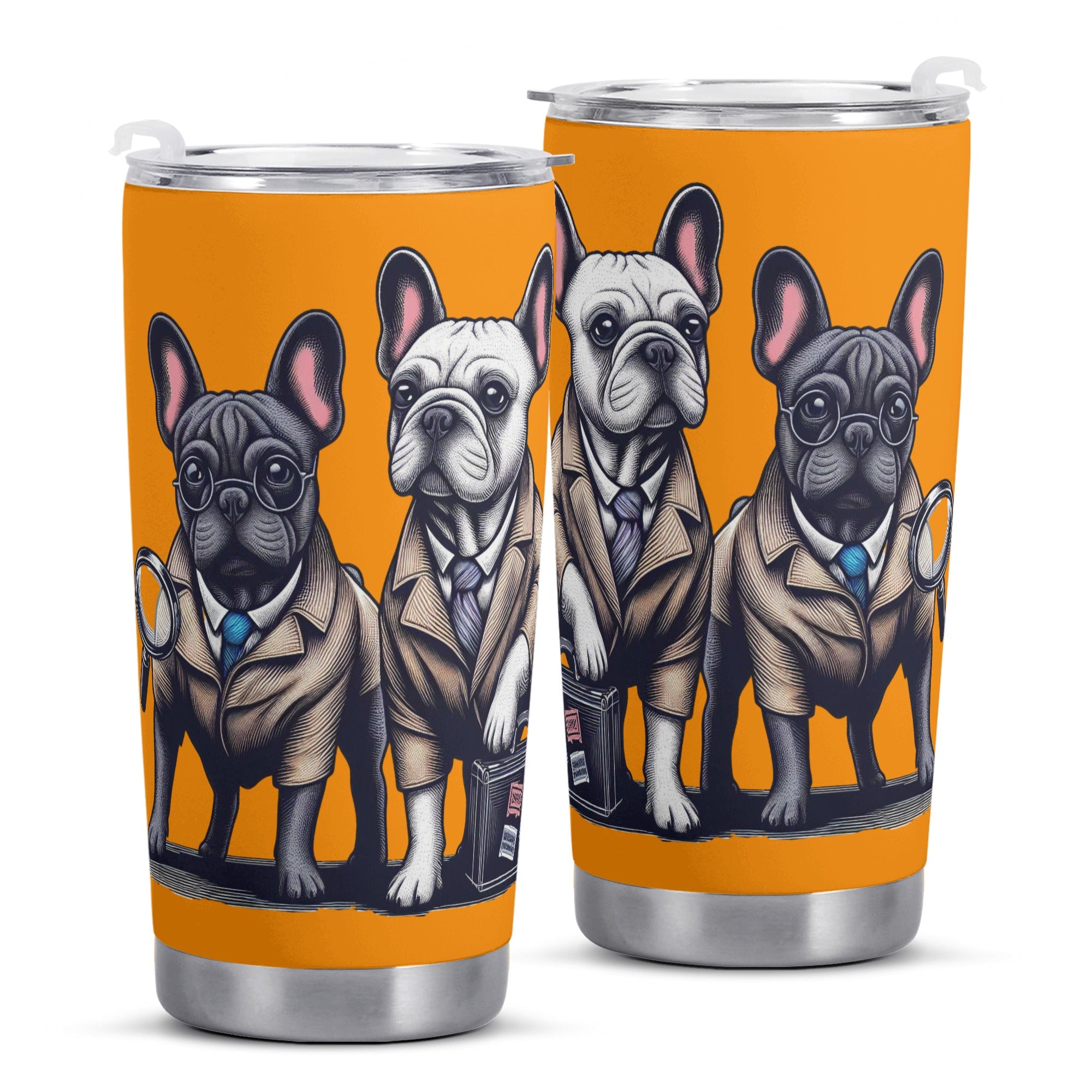 Breed-specific Safe Frenchie Molly - Warm Tumbler Pet Gear