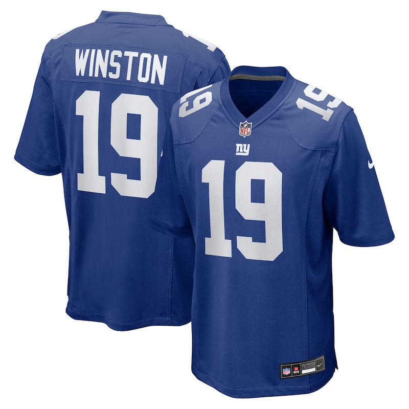 None Jameis Winston NY Giants Powerful Pro-Level Jersey for NFL Fans