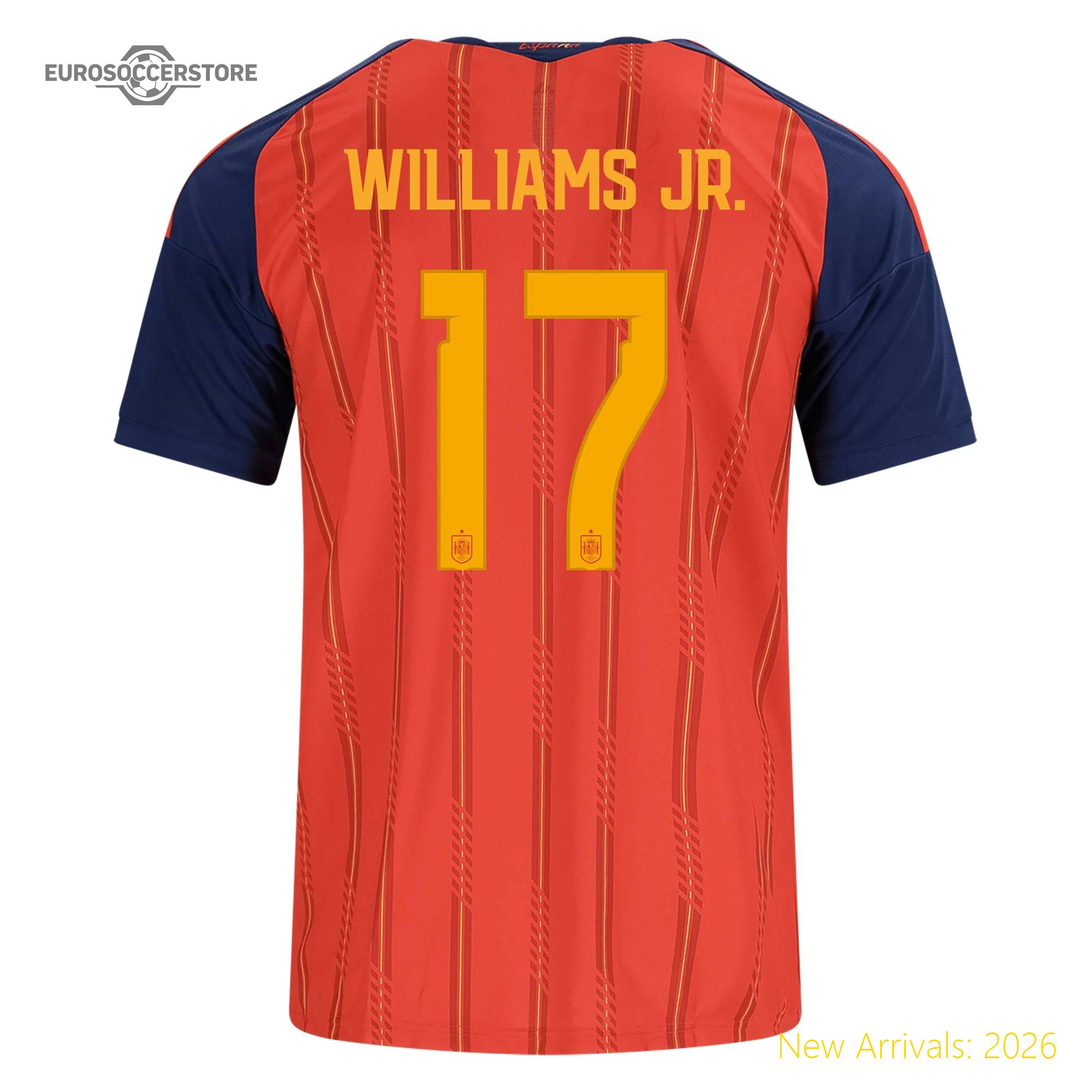 League Approved Stylish Kids Esp Team Premium-quality Home Jersey 2026