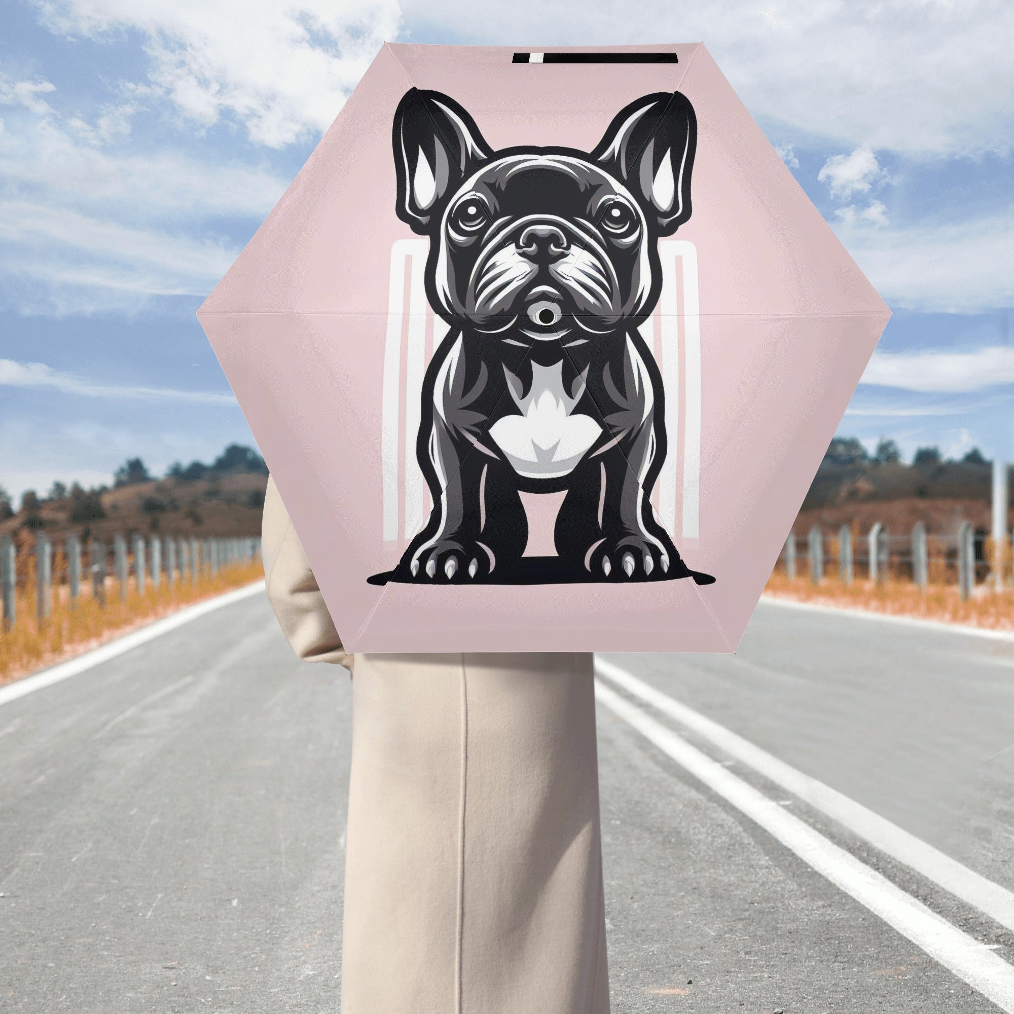 Street-Ready Pet-Lover Ivy - Umbrella for Fashion Lovers