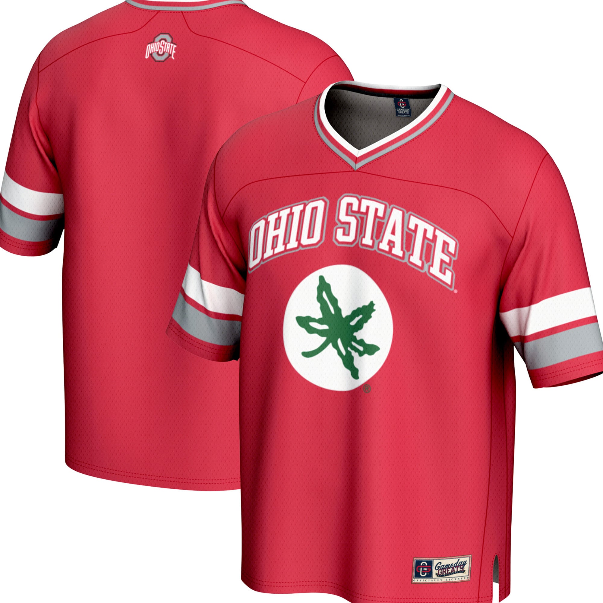 Ohio State Buckeyes GameDay Greats Youth Spirit 2026/2027 Football Jersey - Scarlet