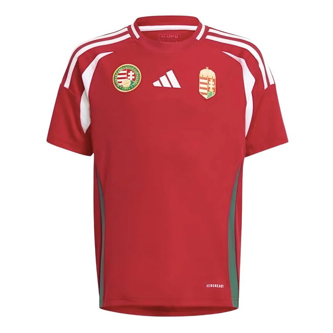 Updated Comfortable Hungary Home Football Shirt (Kids)