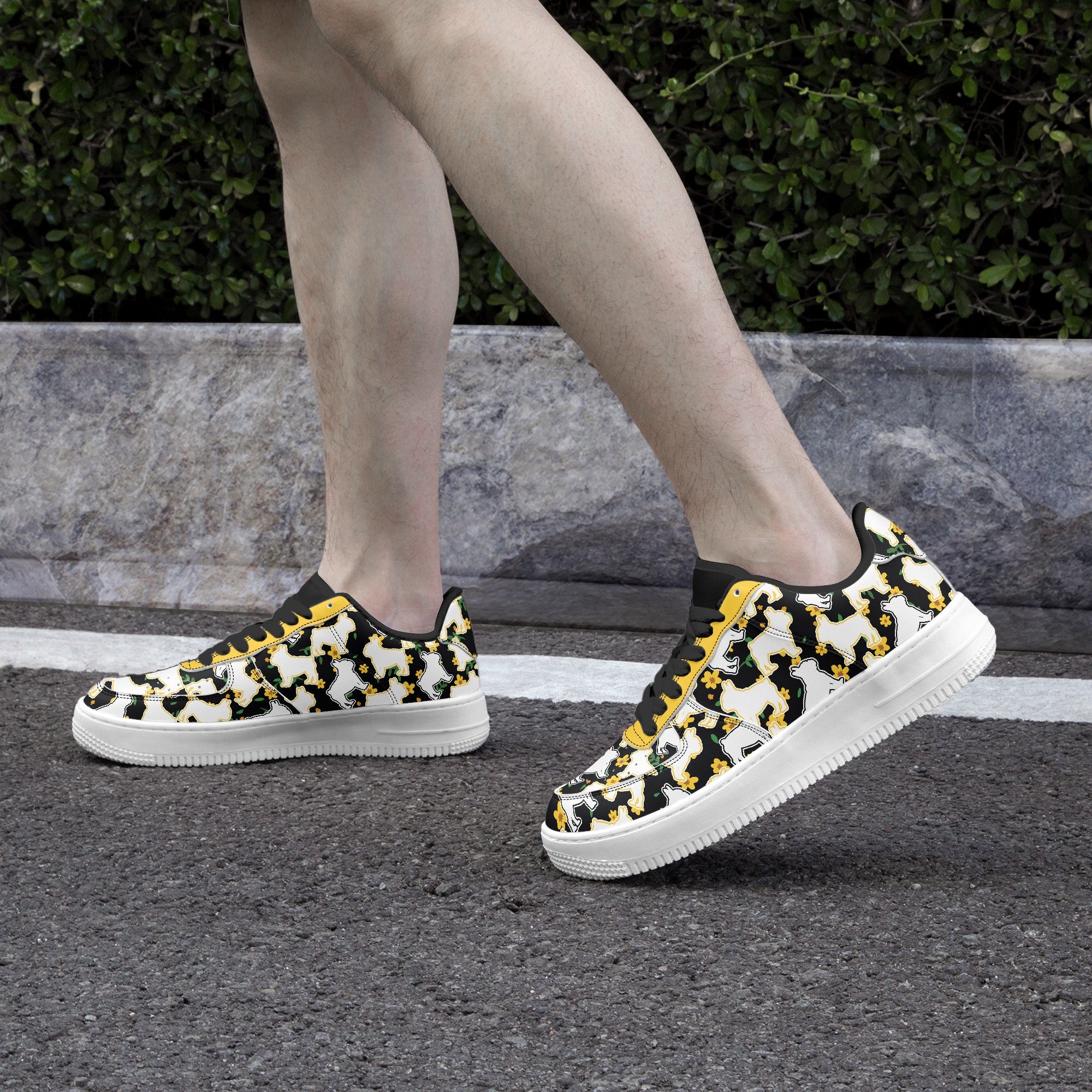 Loaf - Low-Top Leather Sneakers