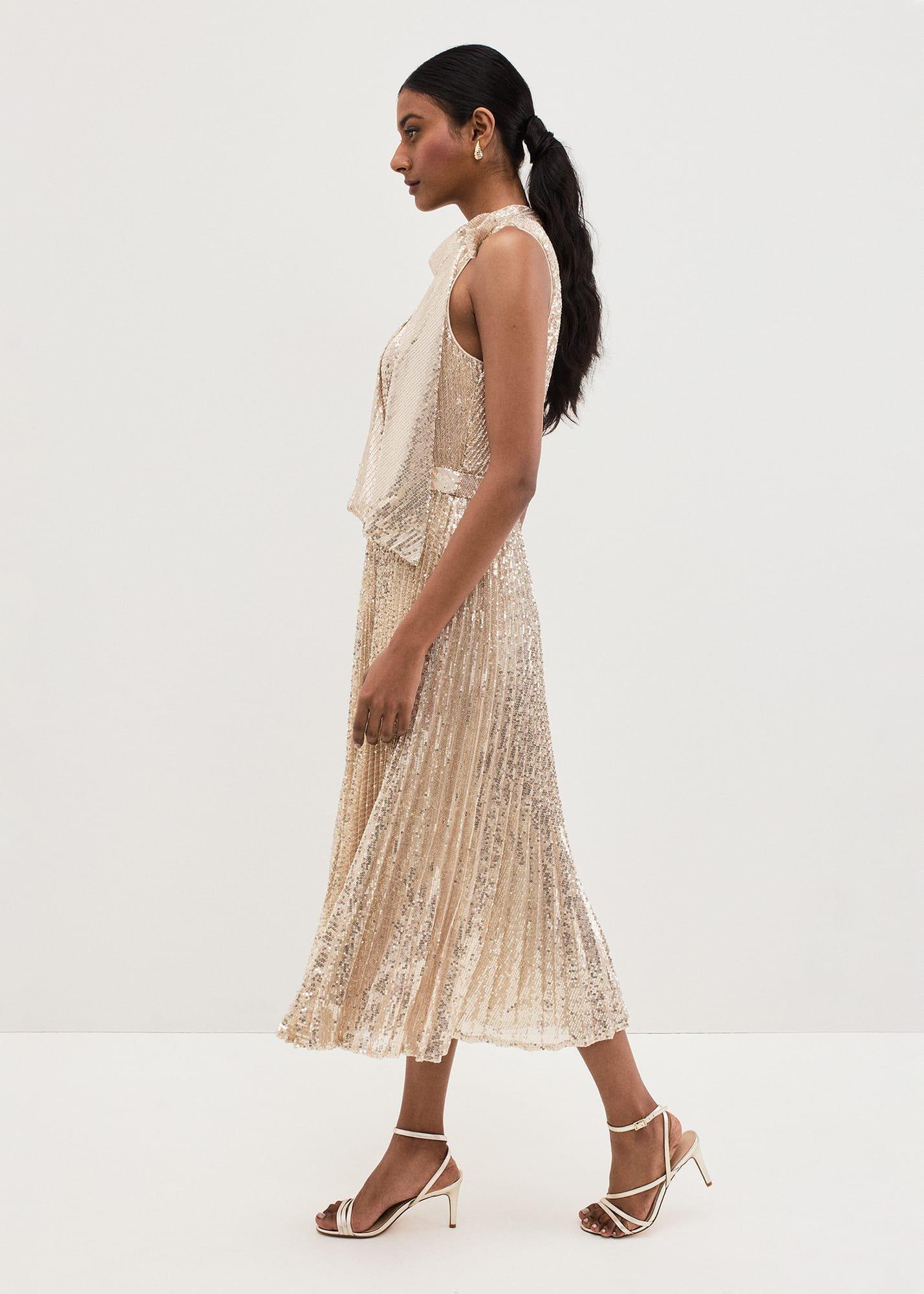Sammy Silver Sequin Dress