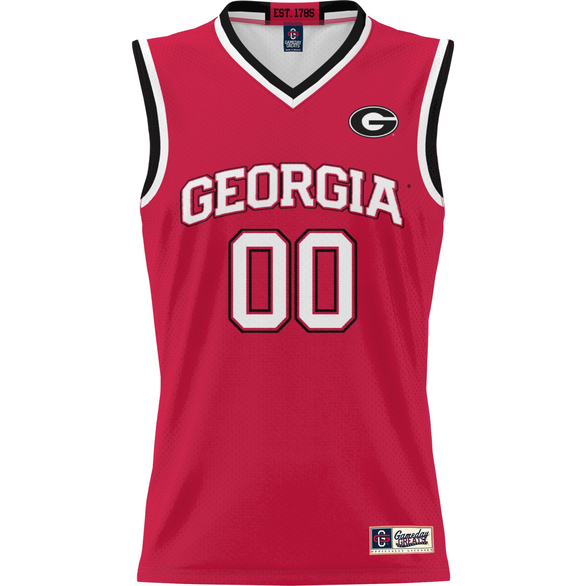 [DDG] Georgia Bulldogs GameDay Greats Unisex Lightweight NIL Pick-A-Player Women's Basketball Jersey - Red