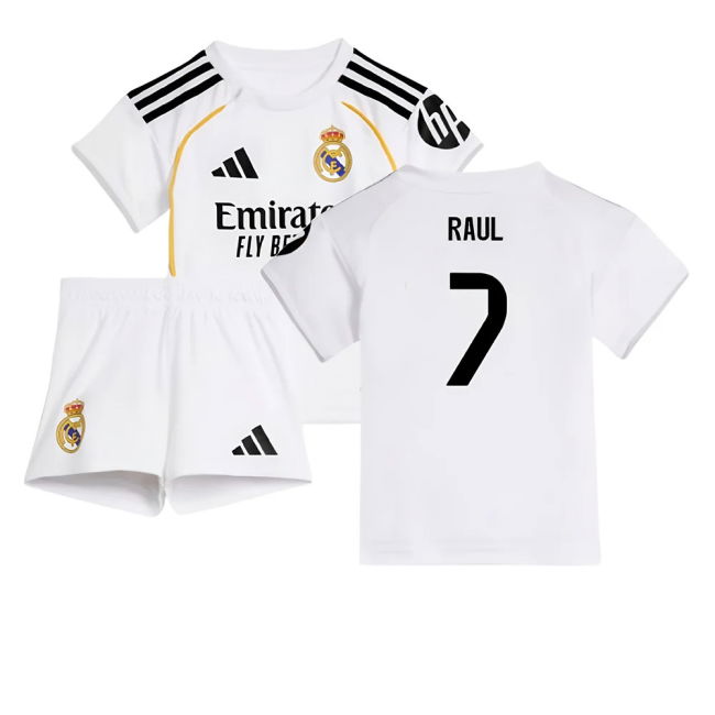 Authentic 2025-2026 Real Madrid Home With Modern Design - Rising Star