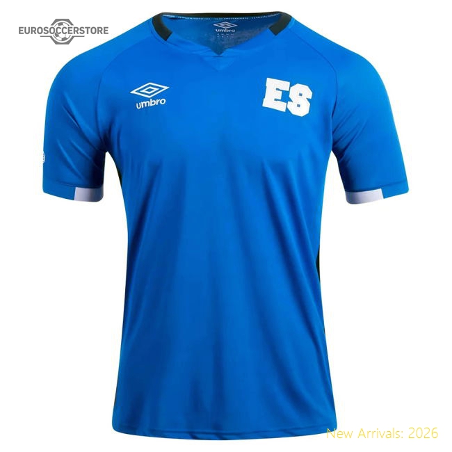 Official El Salvador 20212022 Home Jersey Slim Modern Classic