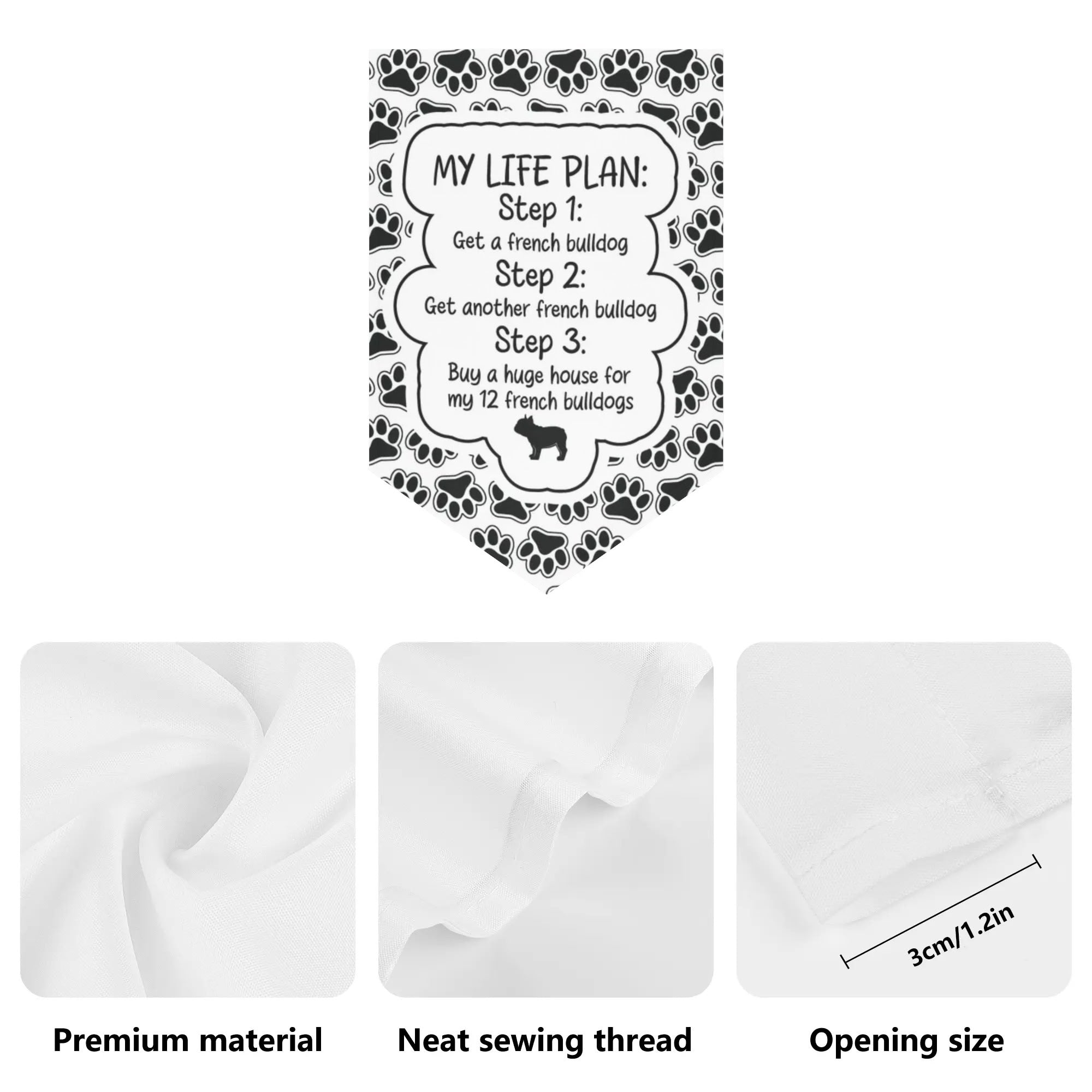 Comfortable Benji - Durable Garden Flag Banner Winter Wear