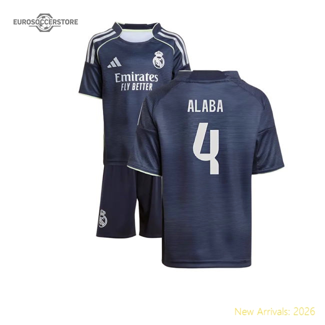 Real Madrid Away Mini Kit 2025-2026 Fan Collection Jersey