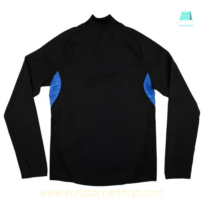 2025-2026 Man Utd EU Training Top (Black) - Kids