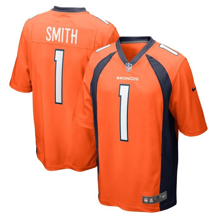 None Men's DEN Broncos Victory Top-Grade Jersey Football Apparel