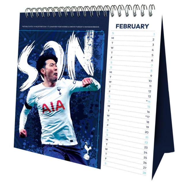 Tottenham Hotspur FC Desktop Calendar 2026 (Fan Favorite)