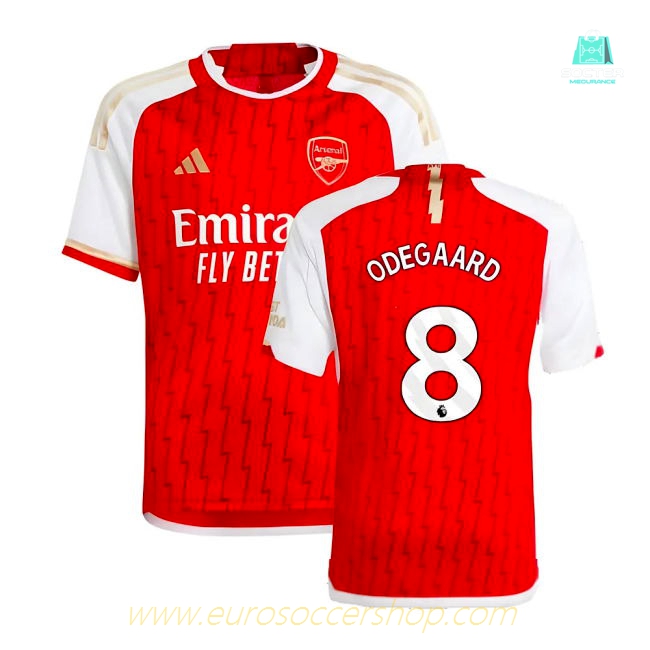 2023-2024 Arsenal Home Shirt (Kids) (Odegaard 8)