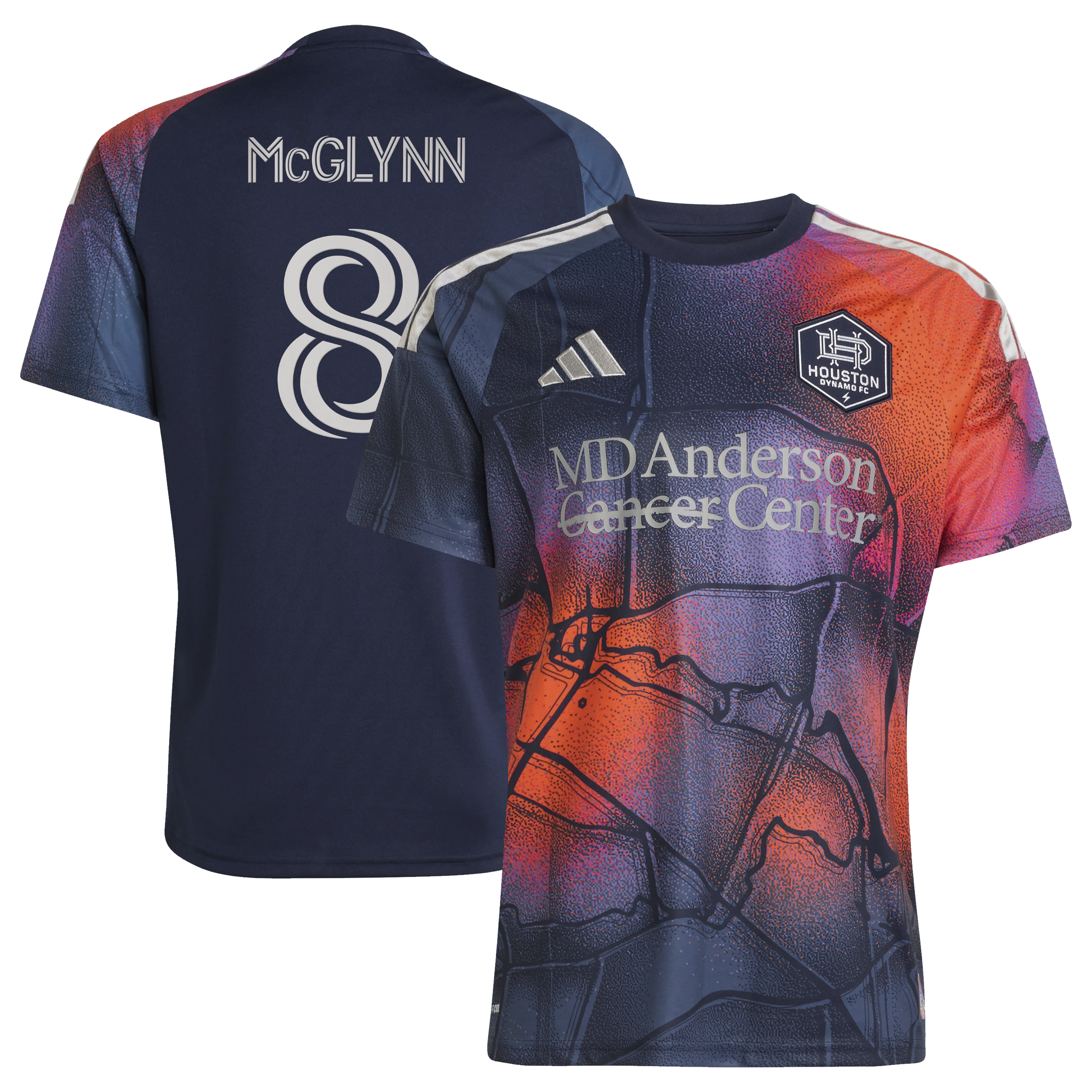 [SJH] Jack McGlynn Houston Dynamo FC 2026 Mission Control Replica Jersey - Blue