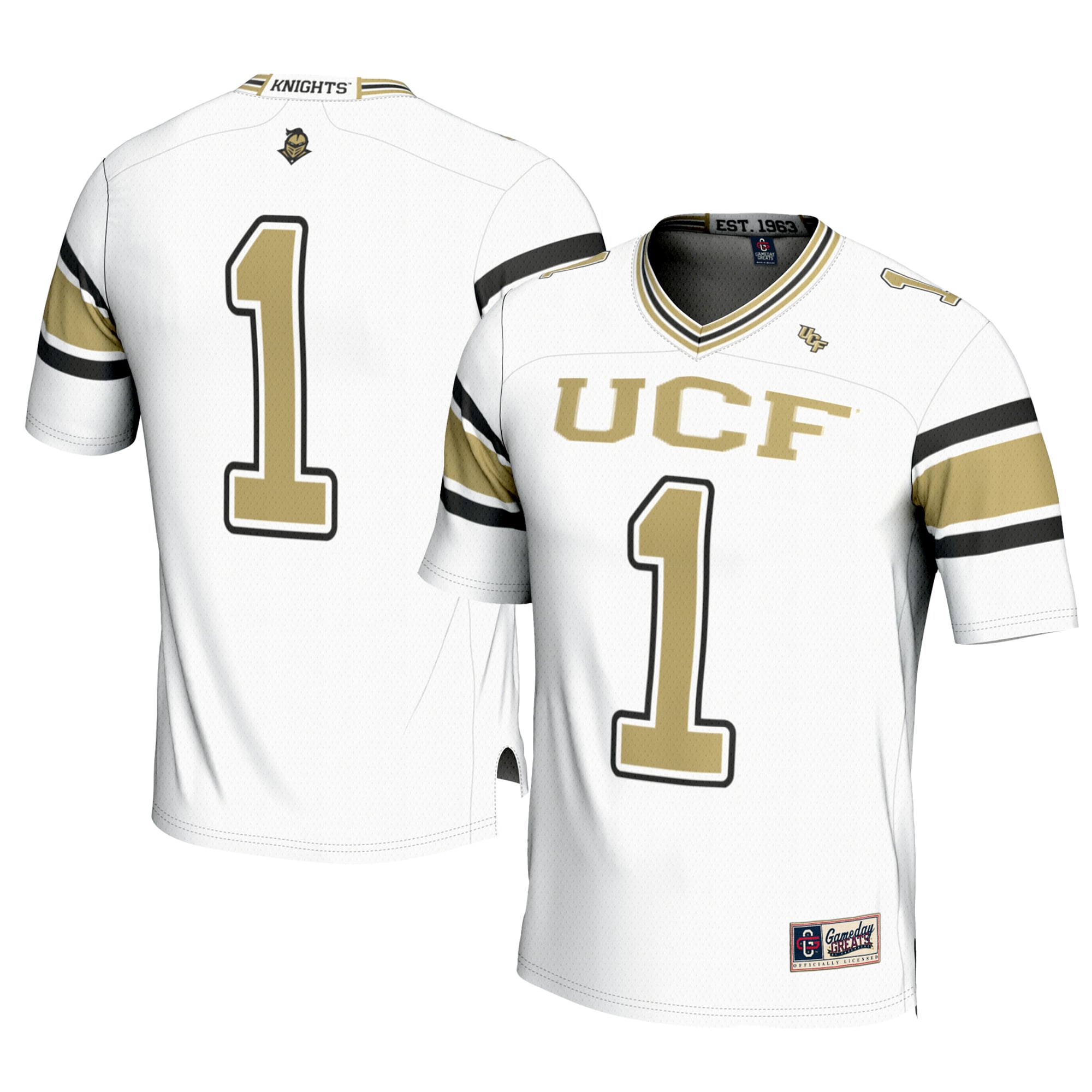 [NJP] UCF Knights GameDay Greats Youth Football Jersey - White