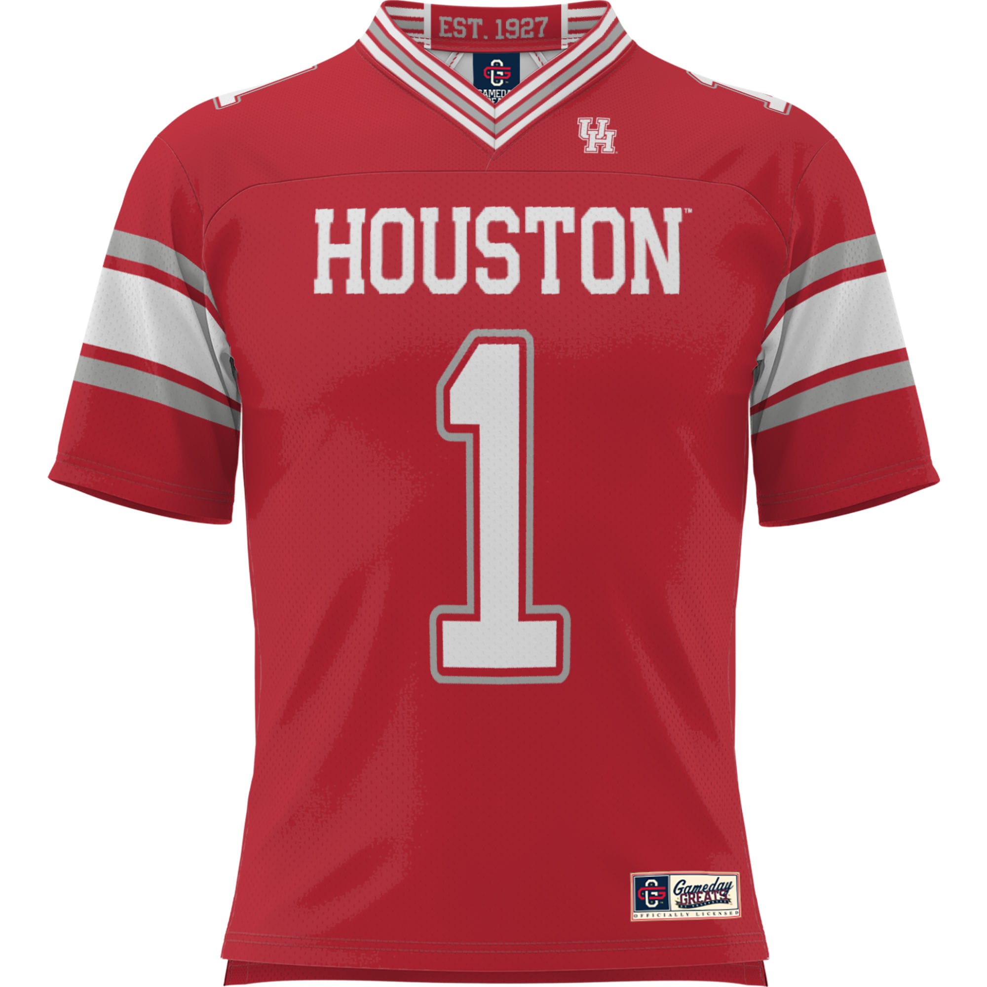 #1 Houston Cougars GameDay Greats 26/27 Football Jersey - Red