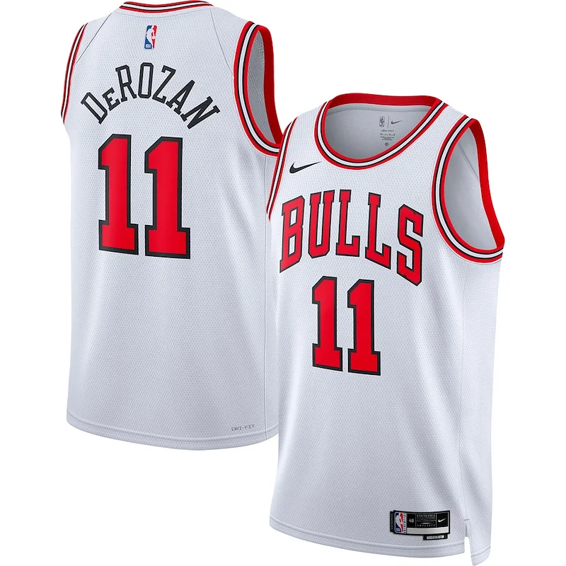 DeMar DeRozan CHI Premium-Quality Swingman Jersey - White