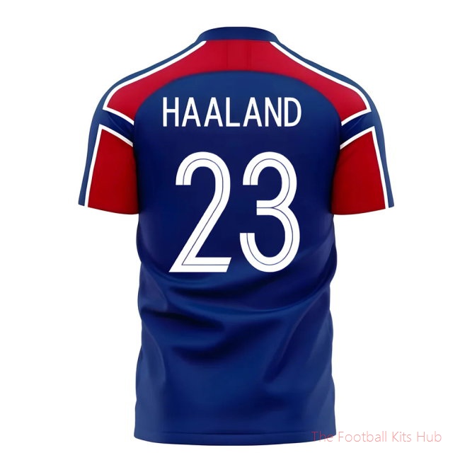 Norway 2025-2026 Away Concept Football Kit (Libero) (HAALAND 23)