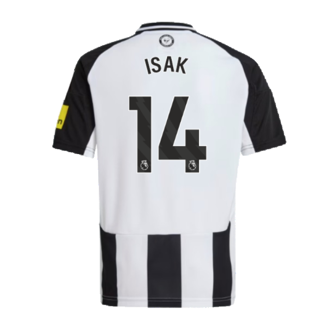 classic 2024-2025 Newcastle United Home Shirt (Kids) (Isak 14)