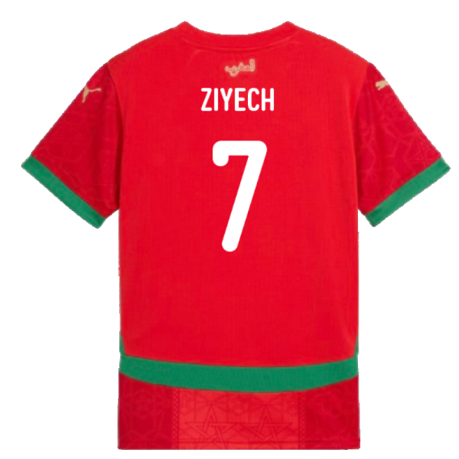 Morocco Kids 20242025 Home Shirt  Highperformance Athletic