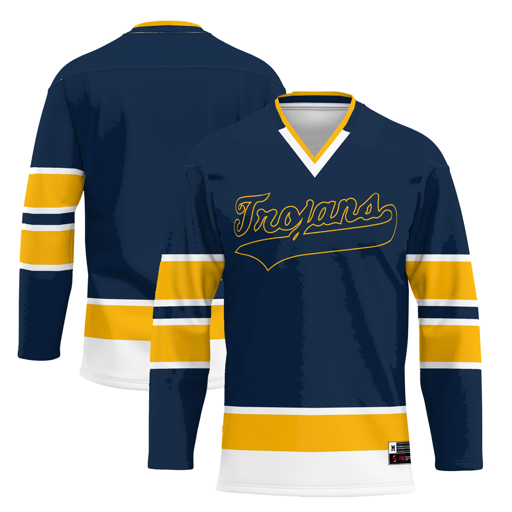 [NJP] Women's Central Alabama Community College Trojans GameDay Greats Hockey Jersey - Navy