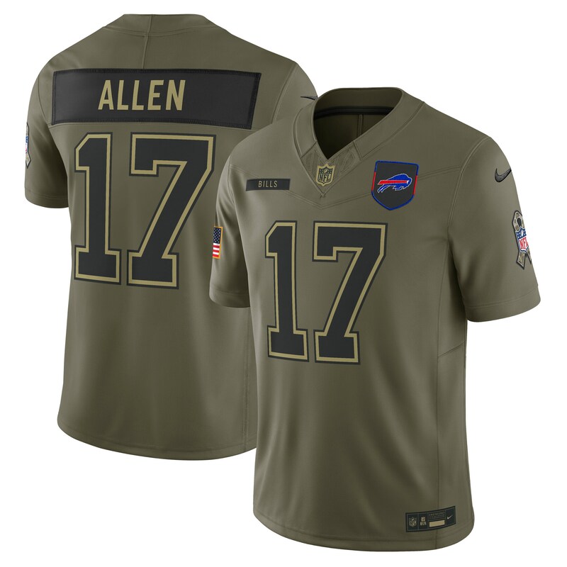 None Josh Allen Fan Favorite BUF Bills Cost-Effective Jersey