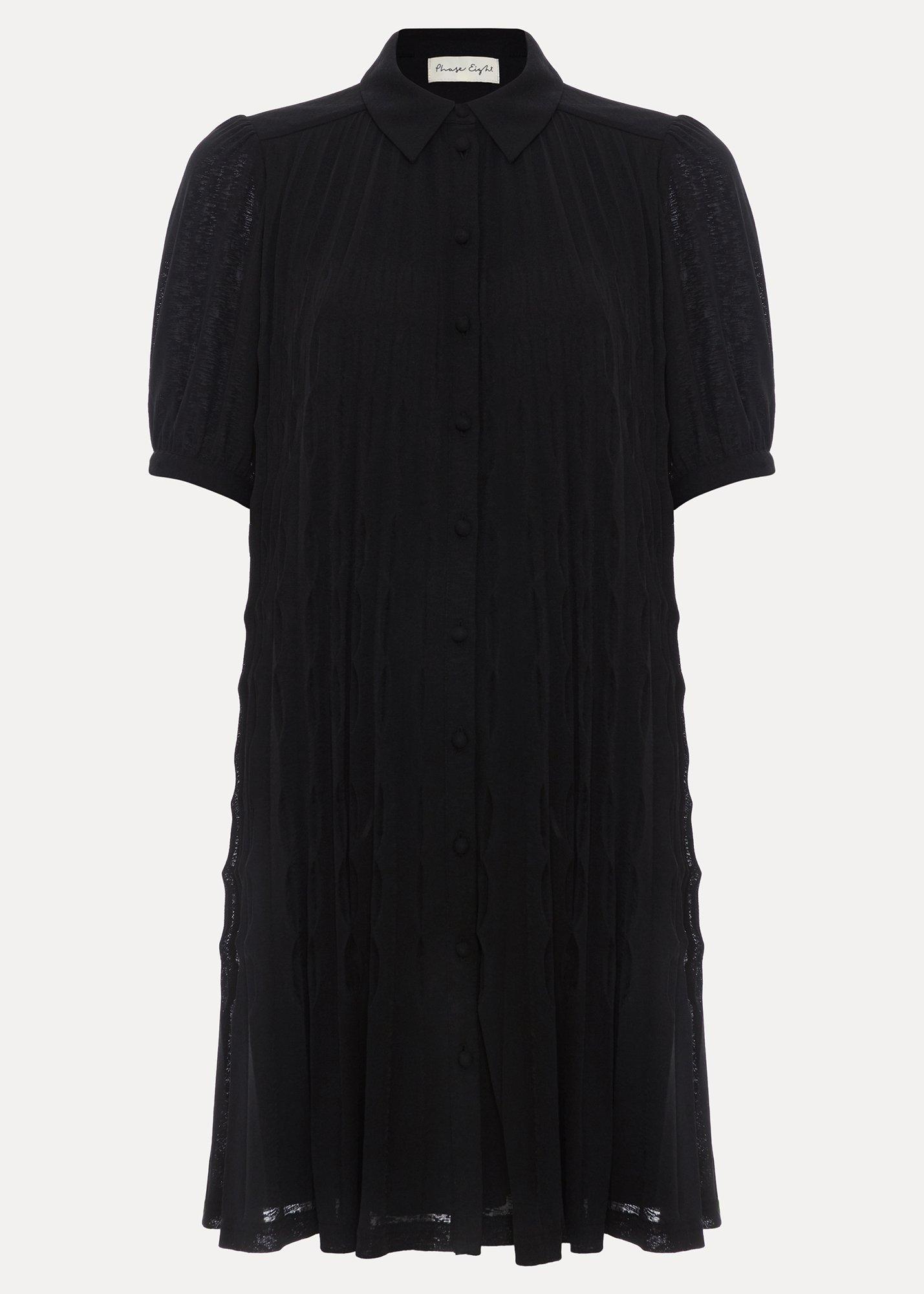 Pleated Swing Dress