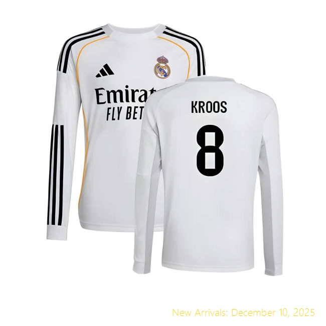 2025-2026 RM Shirt - Home Edition - Authentic (Kroos 8) - Kids Color...