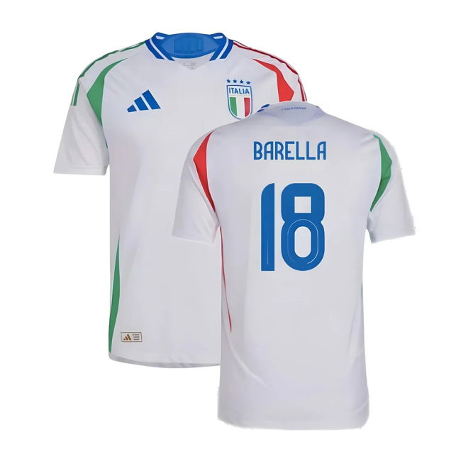 BARELLA 18 Italy International Team Collectible Away Limited Shirt